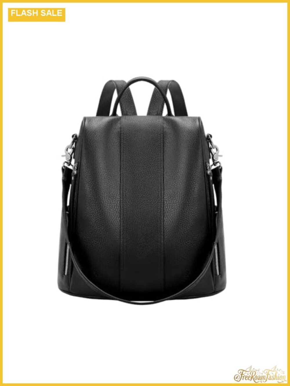 Genuine Leather Anti-theft Backpack Purse for Women Large Capacity Travel